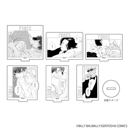 『FANGS』アクリルぷちスタンド 01/BOX (全6種)(公式イラスト)
